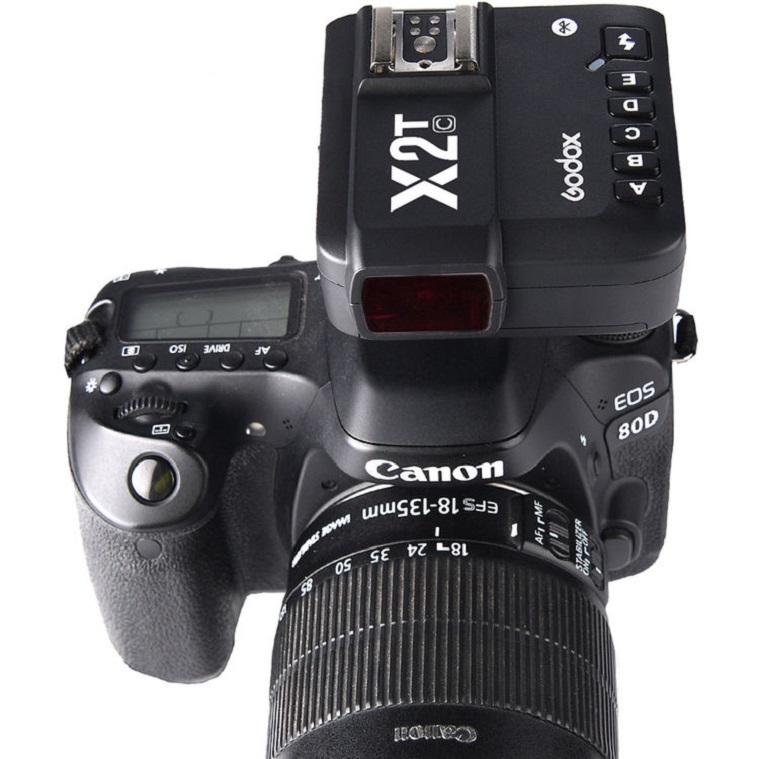 Trigger Godox X2T tích hợp TTL, HSS 1/8000s cho Canon
