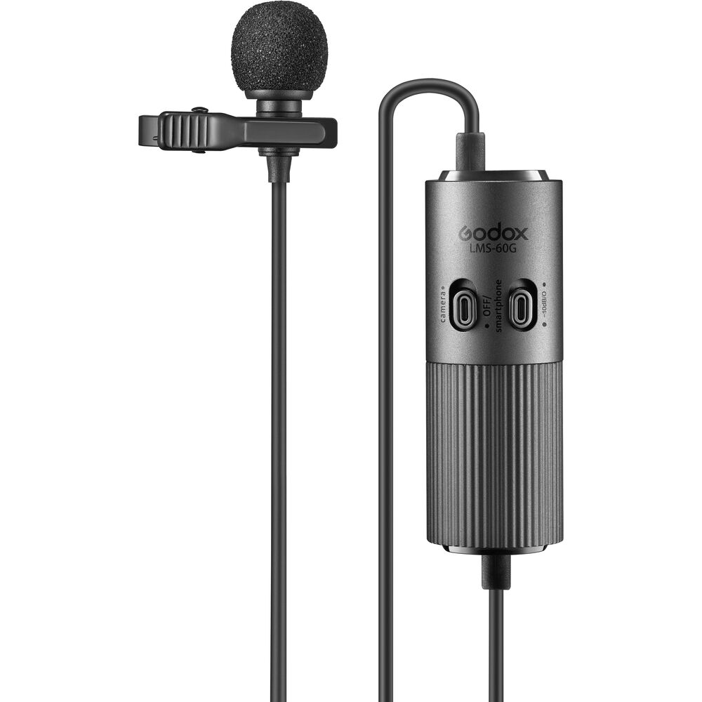 Lavalier Microphone đơn Lavalier Godox LMS-60G