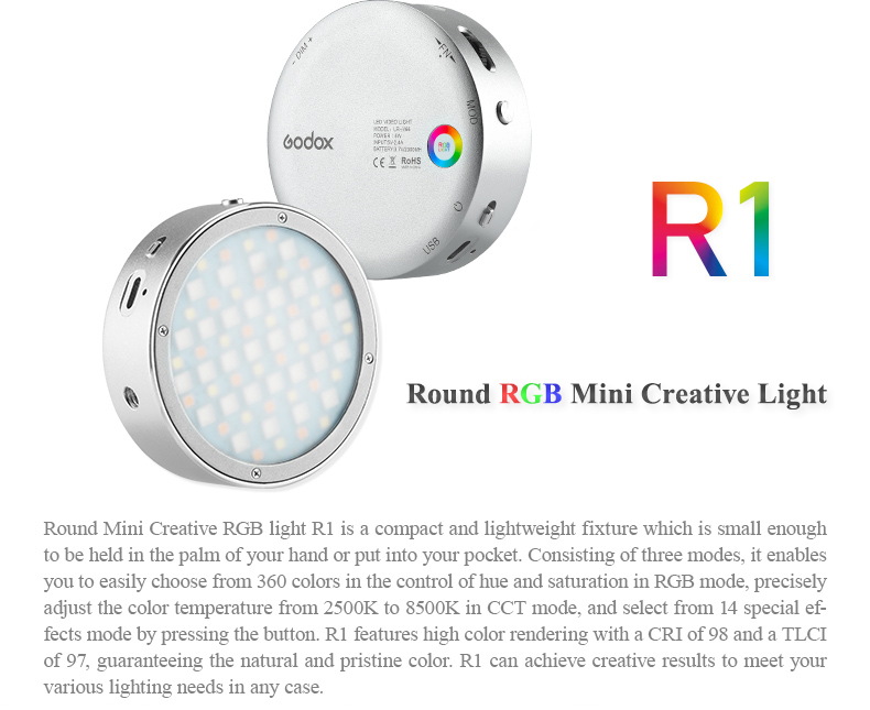 Đèn LED Godox RGB R1